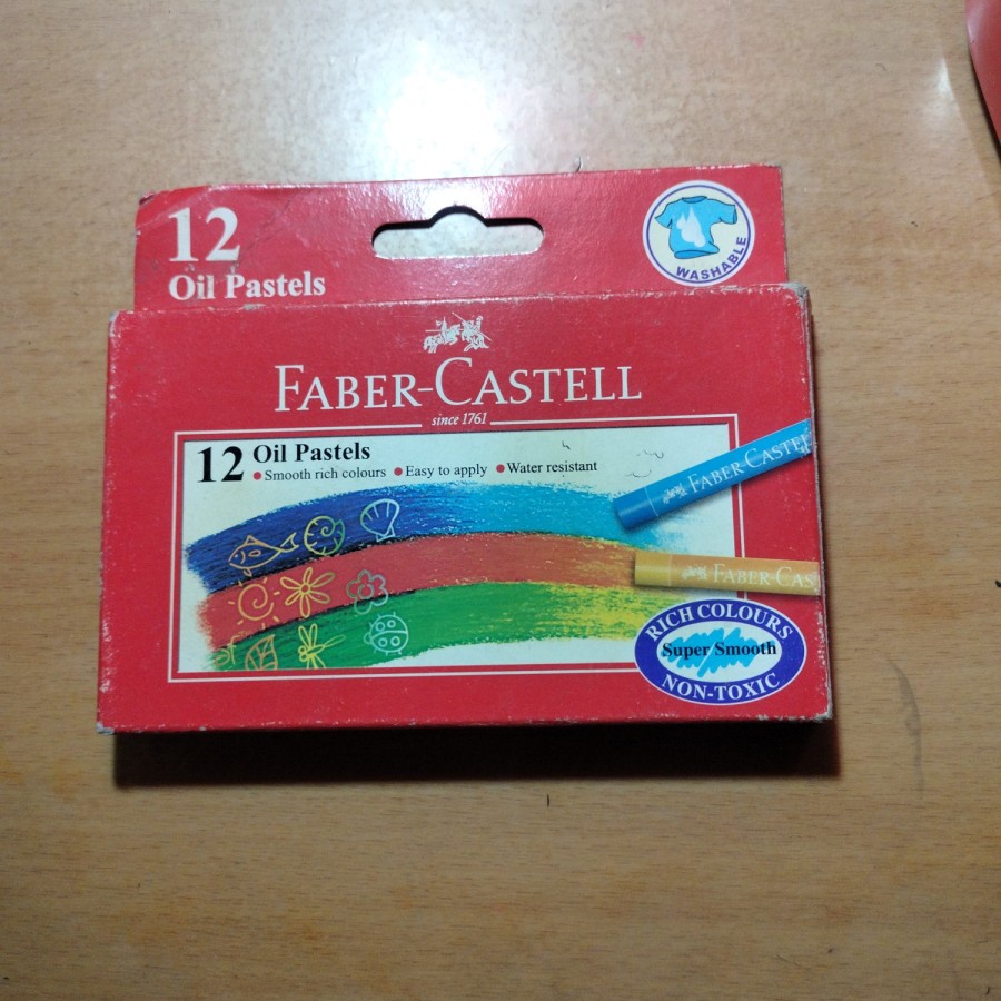 

Krayon 12 Warna Faber Castell Oil Pastel 60mm Bekas
