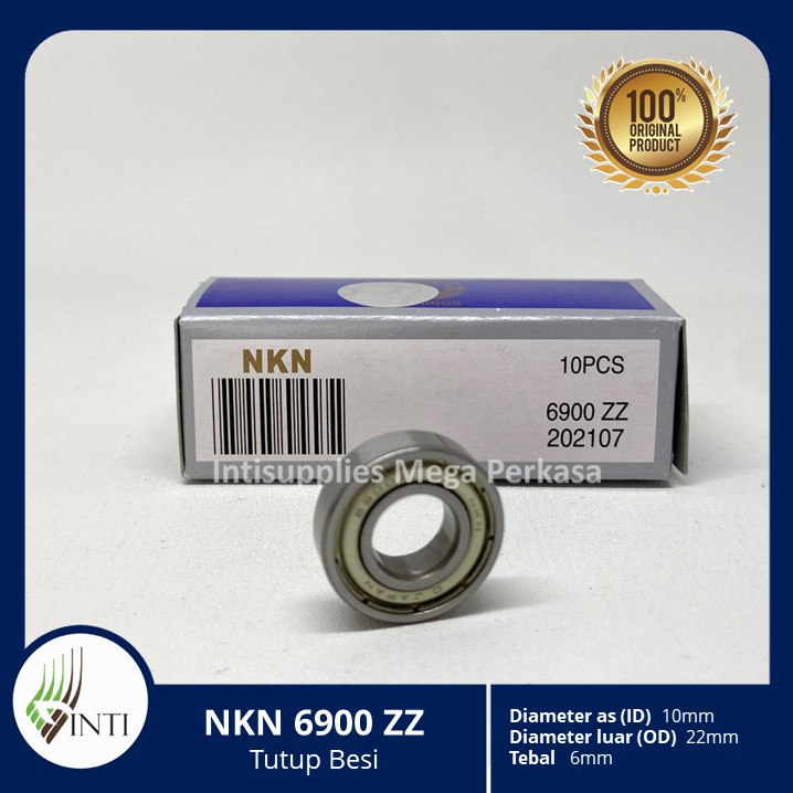 Bearing NKN 6900 ZZ asli laher