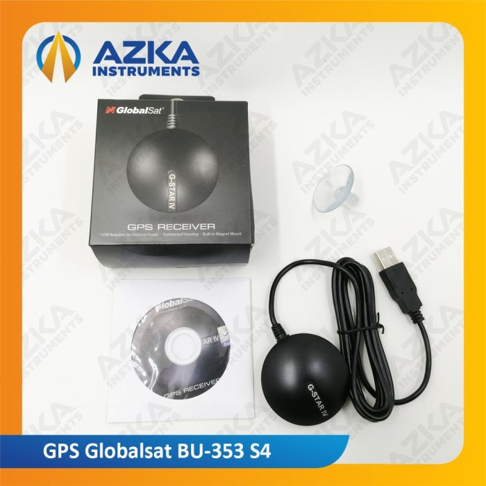 GPS Jengkol Mouse Globalsat BU353 S4 USB SIRF STAR IV