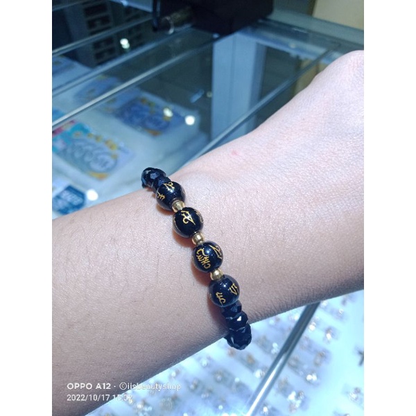 Gelang Ceko Variasi Giok Cina "Semar Nusantara"