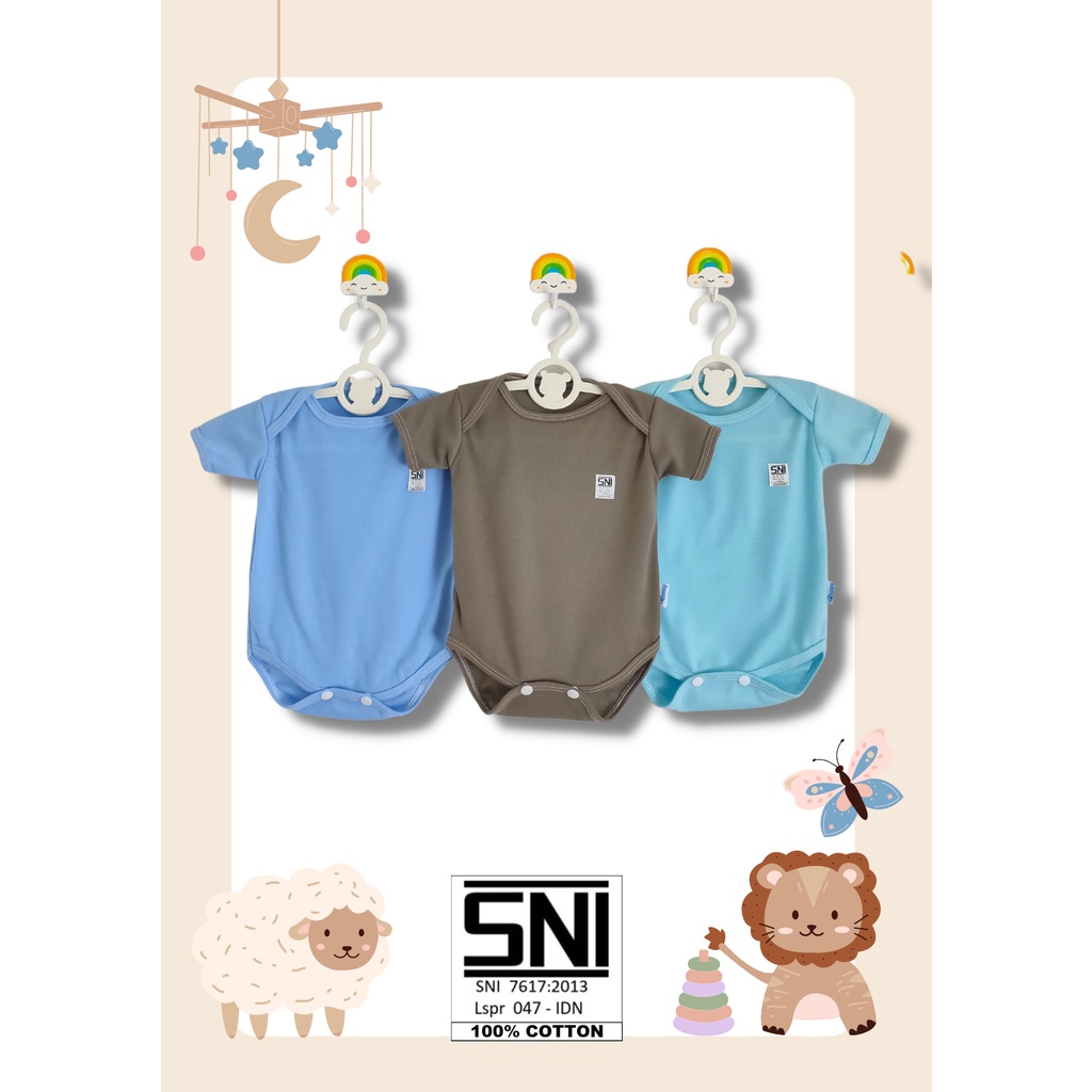 HANSOP BAYI / JUMPER BABY / JUMSUIT MURAH BAYI BARU LAHIR / BODYSUIT NEW BORN WARN