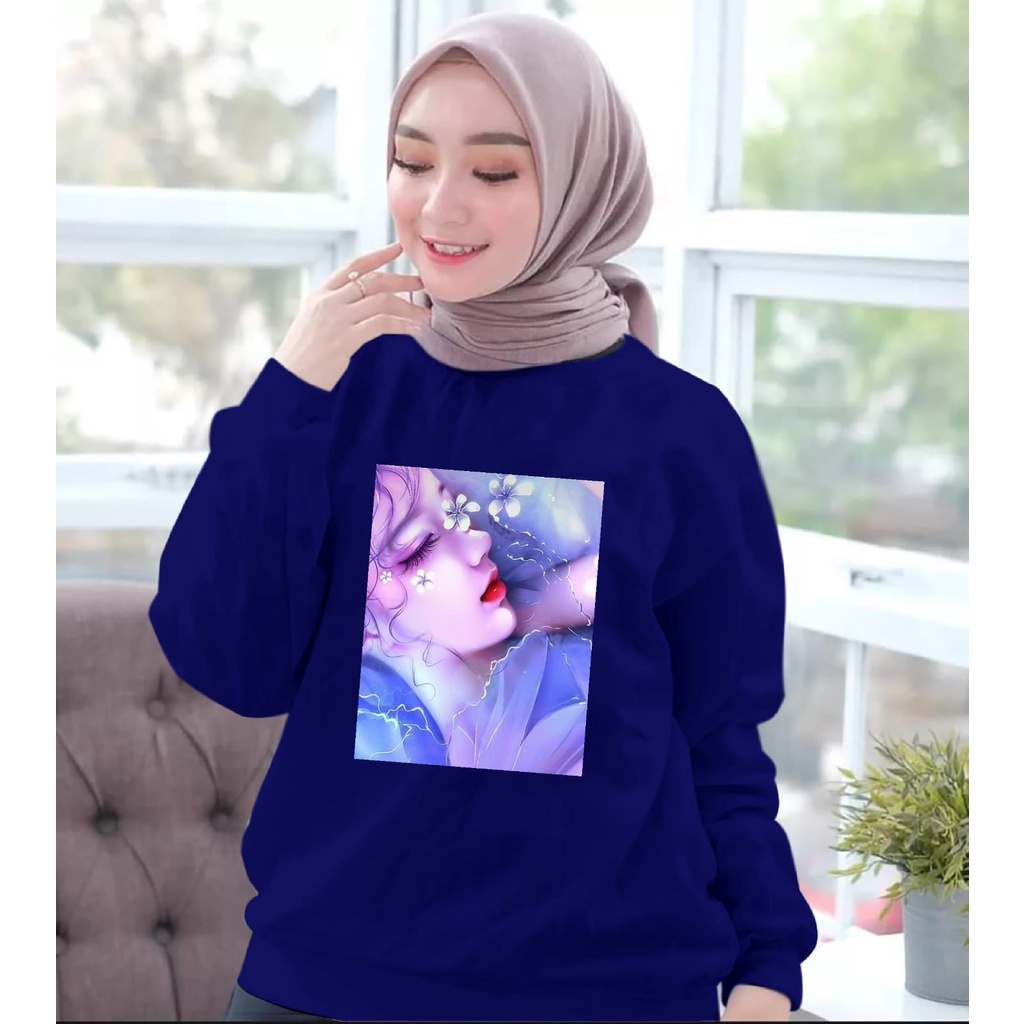 (BISA COD) ~ BAJU TRENDY PRINCES LENGAN PANJANG WANITA TERBARU-KAOS DISTRO KEREN LENGAN PANJANG CEWEK MASA KINI DAN TERLARIS