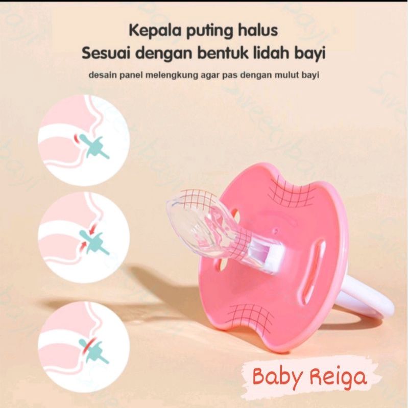 Dot bayi silicon Empeng bayi Kompeng bayi Baby pacifier