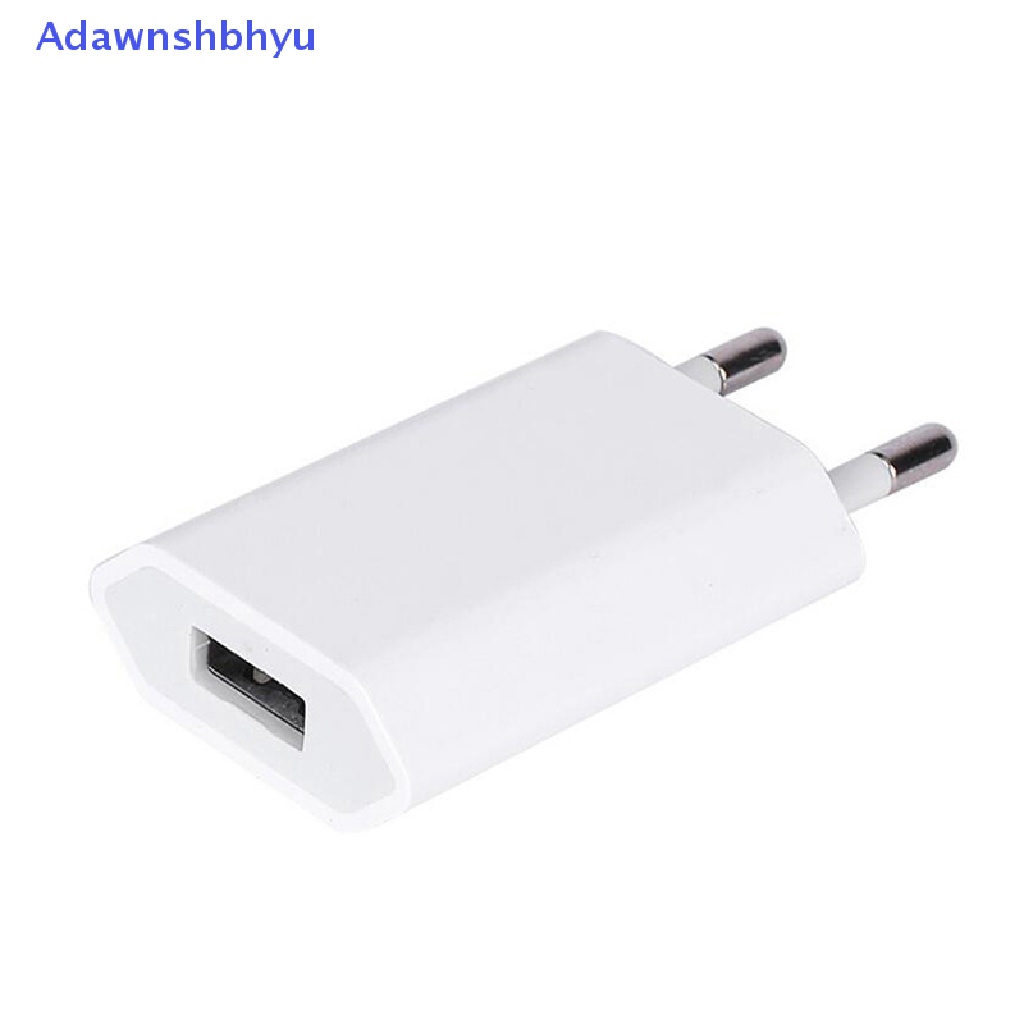 Adhyu charger Telepon USB Eropa EU Plug USB AC Travel Wall Charging Power Adapter ID