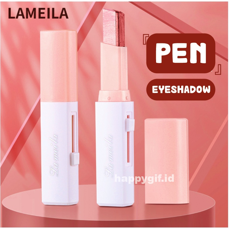 LAMEILA Glitter Pen Eyeshadow Warna Ganda Color New Waterproof LA093