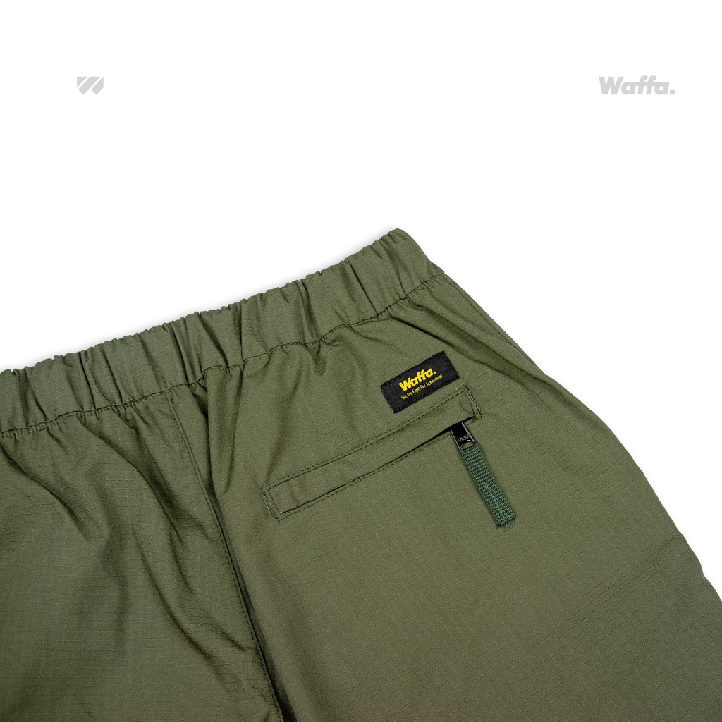 Celana Pendek Pria Bahan Ripstop Waffa Flare Boardshort