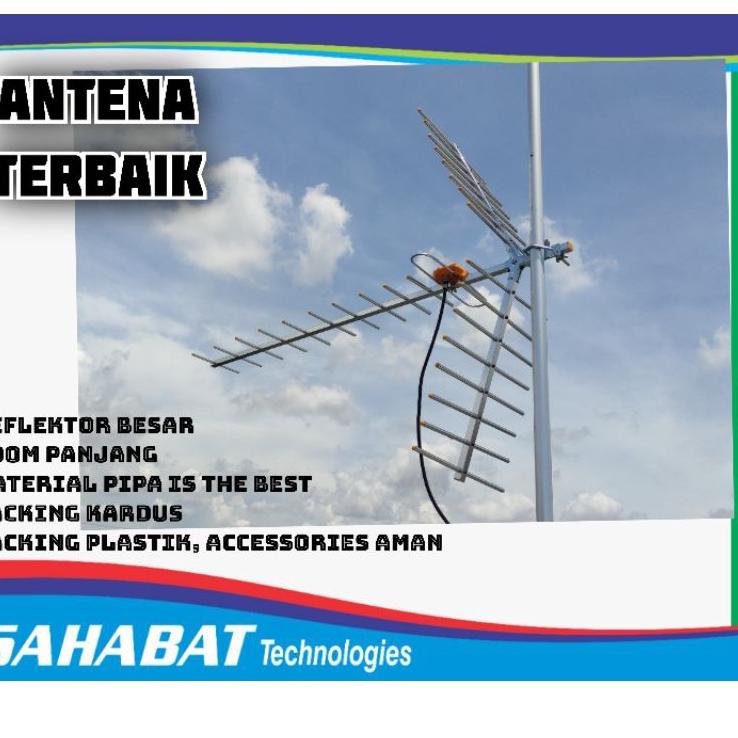 ☼Terkini✄ ANTENA Digital UHF WCom GETMECOM Harga Murah