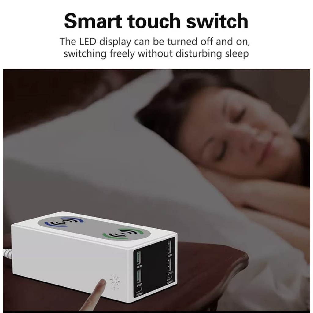 Fast charger 150w Dual Dock wireless Qc 3.0 Laptop 65w Tablet Pad tws