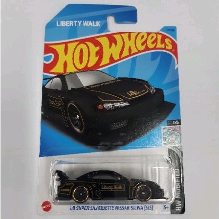 Hot Wheels LB Super Silhouette Nissan Silvia (S15) 2023 LBWK Hitam