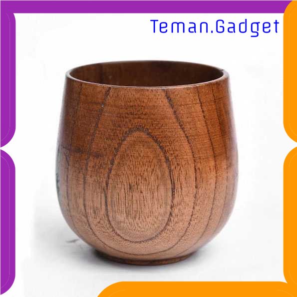 TG - DPR INOARS Gelas Kayu Wooden Natural Cup - CLO470