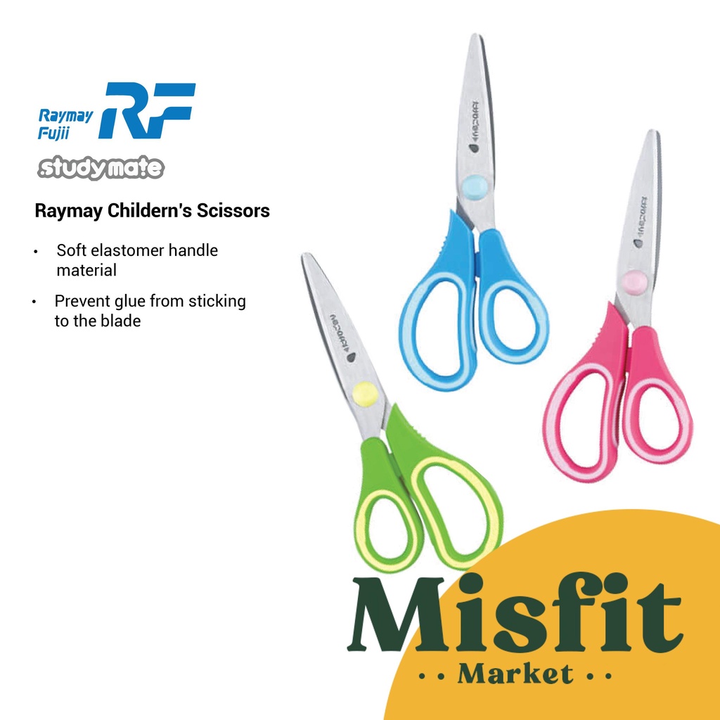 

Raymay Children Scissors Gunting Anak Perlengkapan Sekolah Scissor