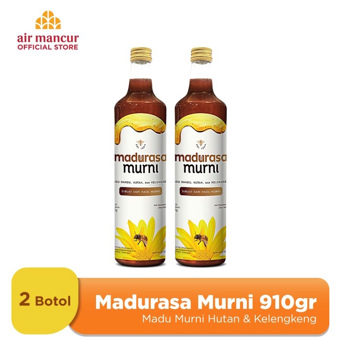 

Madurasa Madu Asli Murni Botol 910 gr Twin Pack
