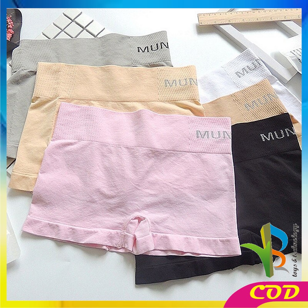 RB-P114 Celana Korset Bentuk Petak Boxer Celana Pendek Wanita / Korset Munafie Celana Dalam Cd Wanita Slimming Pants