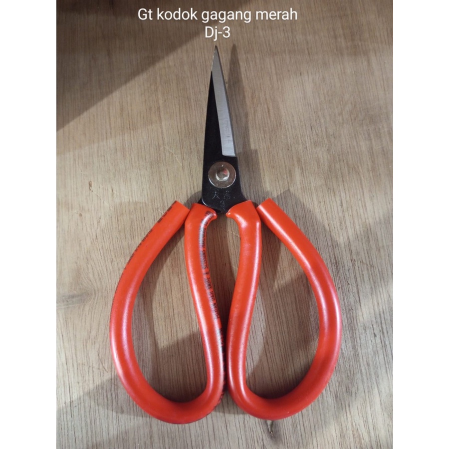 

Gunting Kodok Daji 3# Merah Serbaguna/Gunting Seng Kawat/Ranting/Bunga