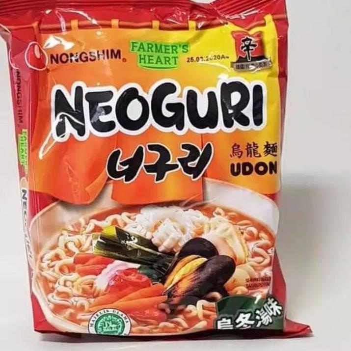 

✨11.11✨ mie Korea instan neoguri Udon / Shin ramyun spicy 120g