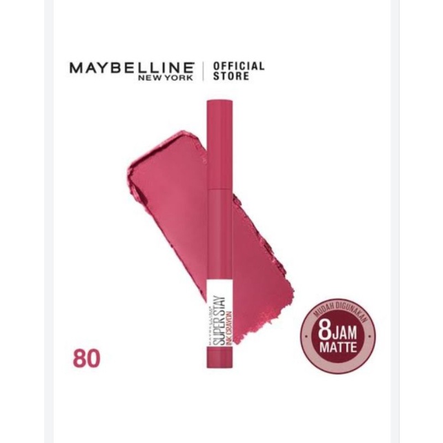 Termurah!!! Maybelline Superstay Matte ink Crayon