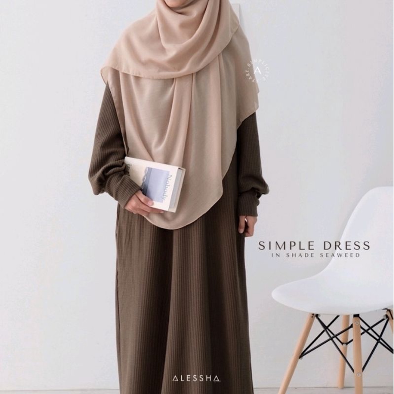 SIMPLE DRESS by Alessha.id