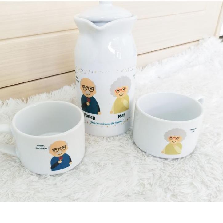 

(Y(78)➸) Kado Pernikahan Unik Hadiah Wedding Gift Hampers murah
