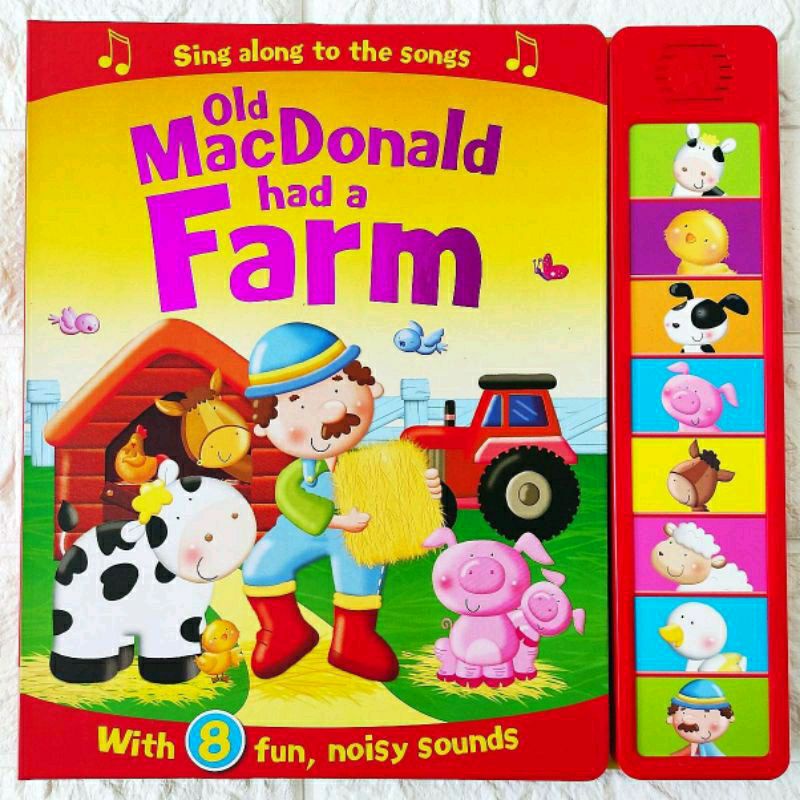 

Sound Book Old MacDonald Had a Farm 8 Sounds