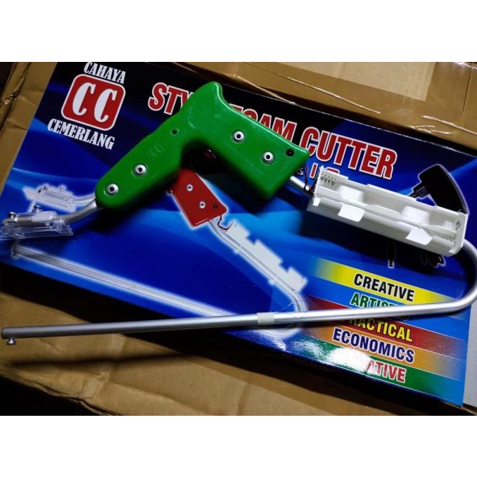 

Pemotong Gabus Elektrik / Pemotong Styrofoam Merk Cahaya Cemerlang