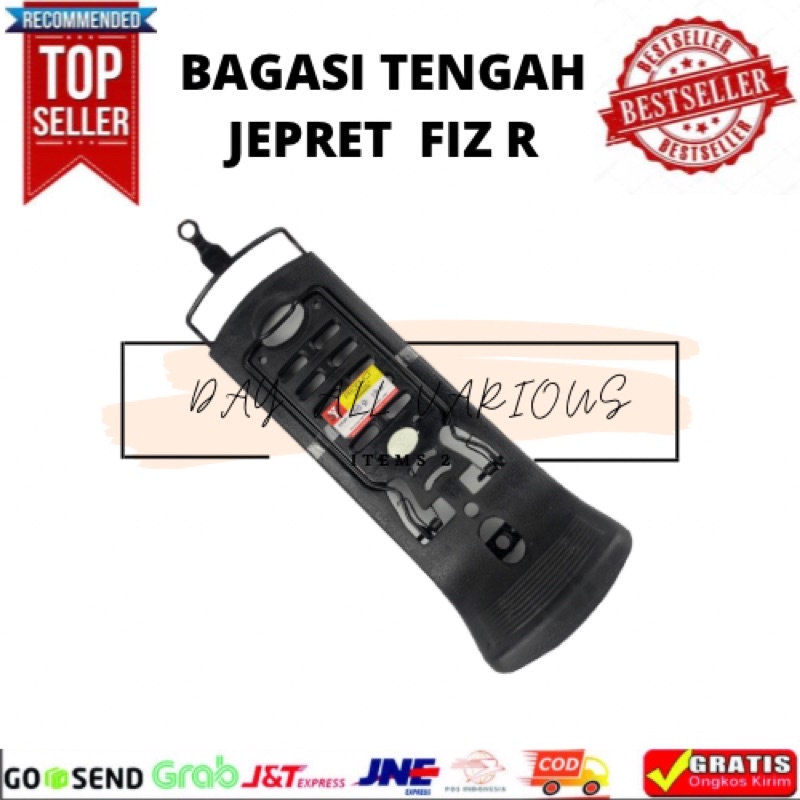 BAGASI TENGAH JEPRET PLASTIK MOTOR FIZ R~