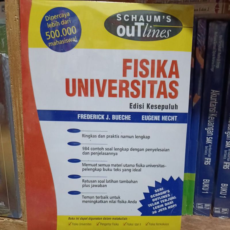 Buku fisika universitas edisi kesepuluh schaum's out lines