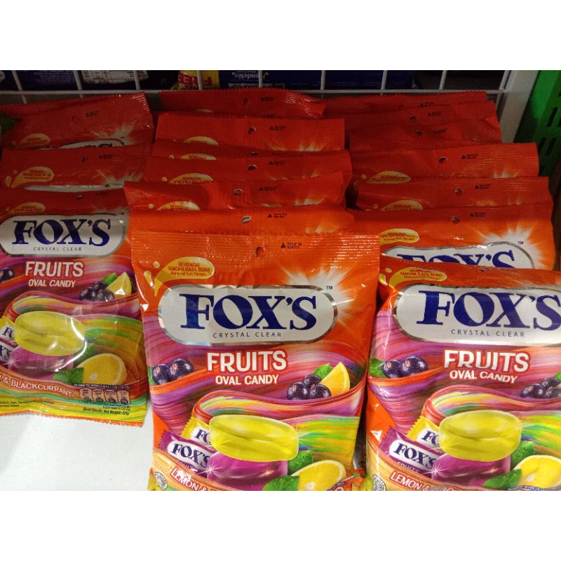 Permen FOX / Permen Fox's / Crystal Candy / Permen Fox Kristal