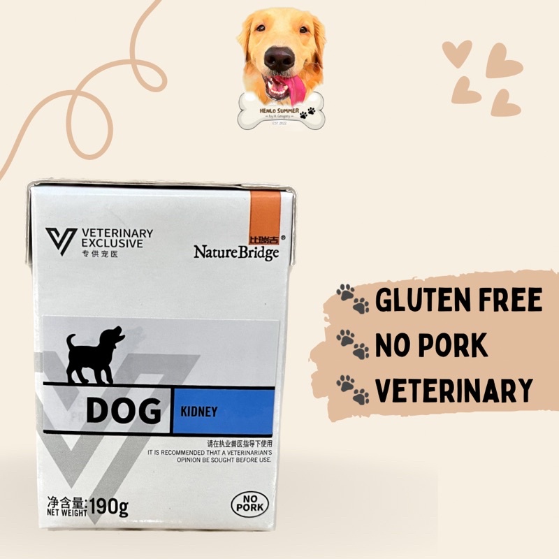 Jual Nature Bridge Dog Kidney Wet Food Sakit Ginjal 190gr Shopee