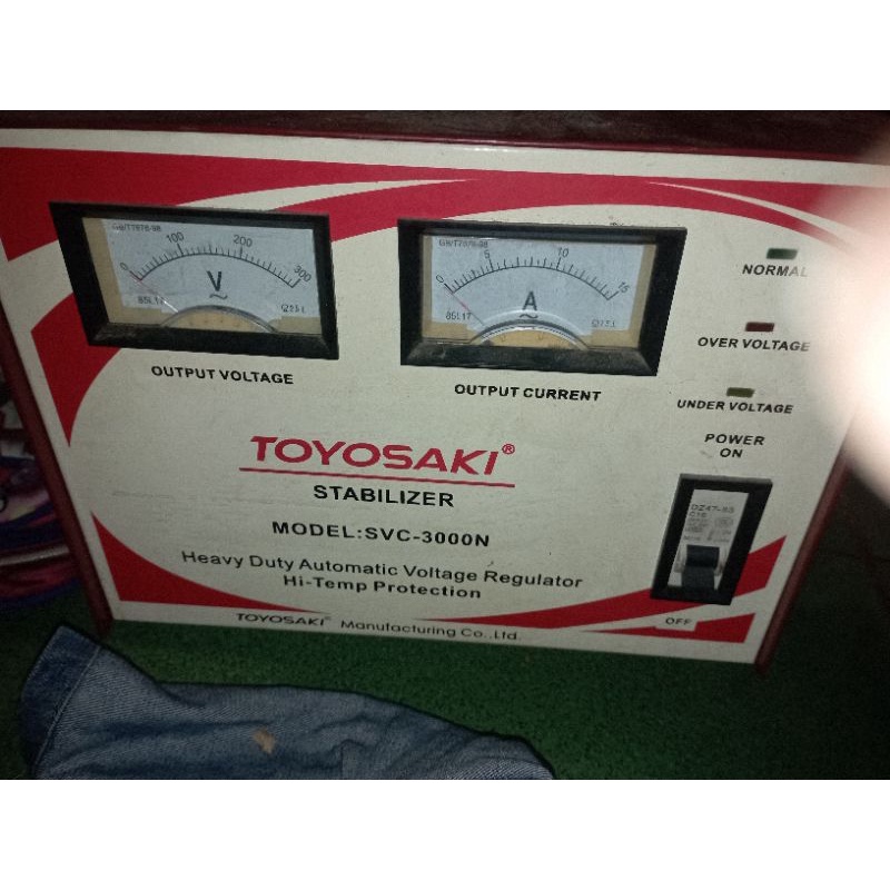TOYOSAKI STABILIZER SVC 3000N