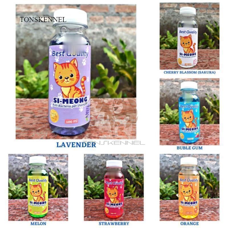 SHAMPOO SAMPO KUCING ANJING ANTI KUTU DAN JAMUR 100 ML - SHAMPO SAMPOO GROOMING ANJING, KUCING, MUSANG, MONYET KELINCI HARUM