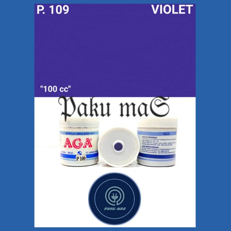 Cat aga poster 109 cat tembok cat gabus