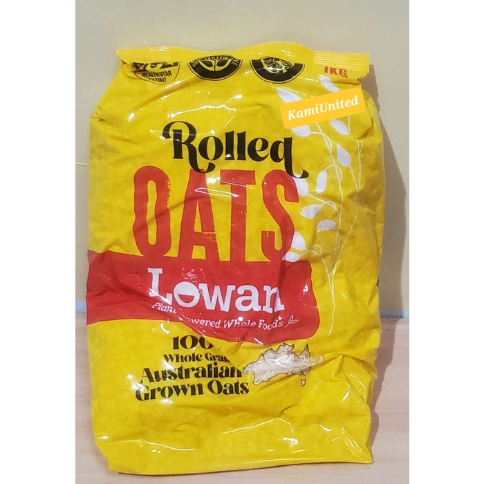 

[NEW] Lowan Wholegrain Rolled Oats 1 kg
