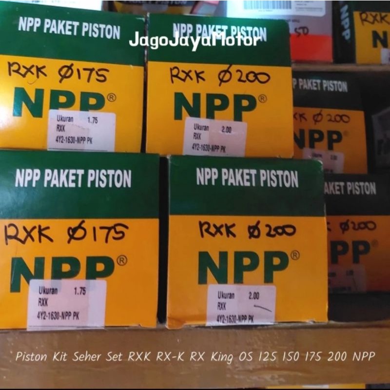 Piston Kit Seher Set RXK RX-K RX King OS 125 150 175 200 NPP