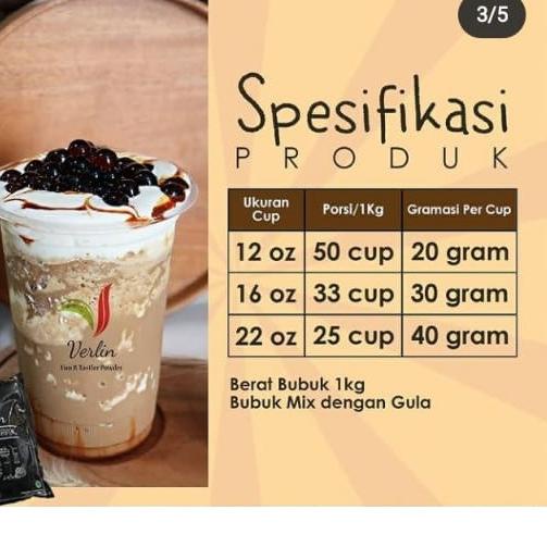 

Stok terbaru VERLIN POWDER DRINK 1KG / MINUMAN / BUBUK MINUMAN / BUBUK MINUMAN KEKINIAN / BUBUK MINUMAN RASA murah