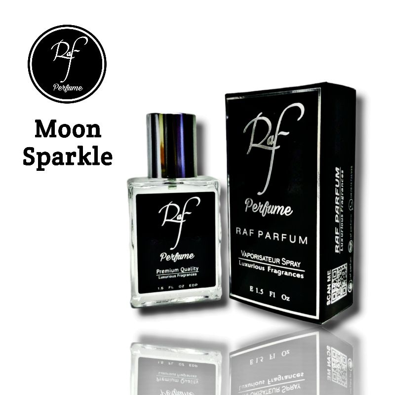 Raf Parfum Moon Sparkle - Parfum Wanita / Cewek - Parfum Premium Tahan Lama Ukuran 35ml, 50ml - Parf