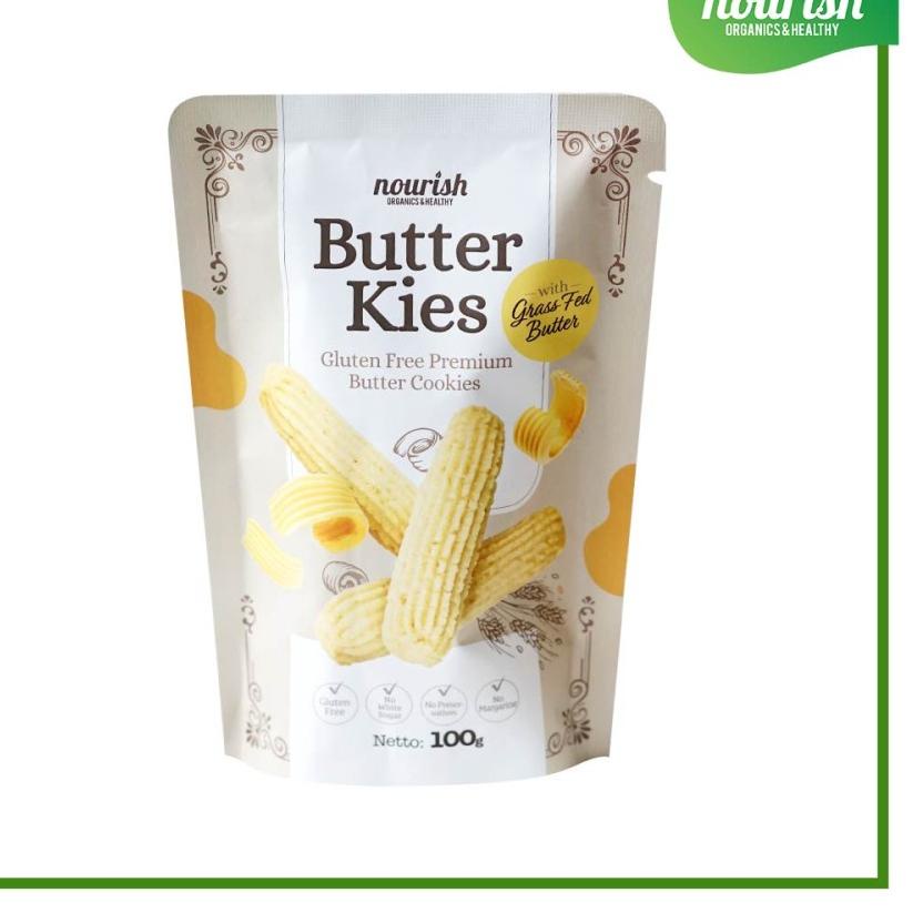 

TR6✼ Butter Kies - Gluten Free Premium Grass Fed Butter Cookies 100gr Barang Bagus