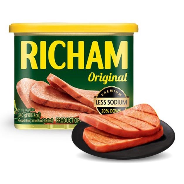 

Widyatmogrosir - Dongwon Korean Richam 340G - Canned Ham