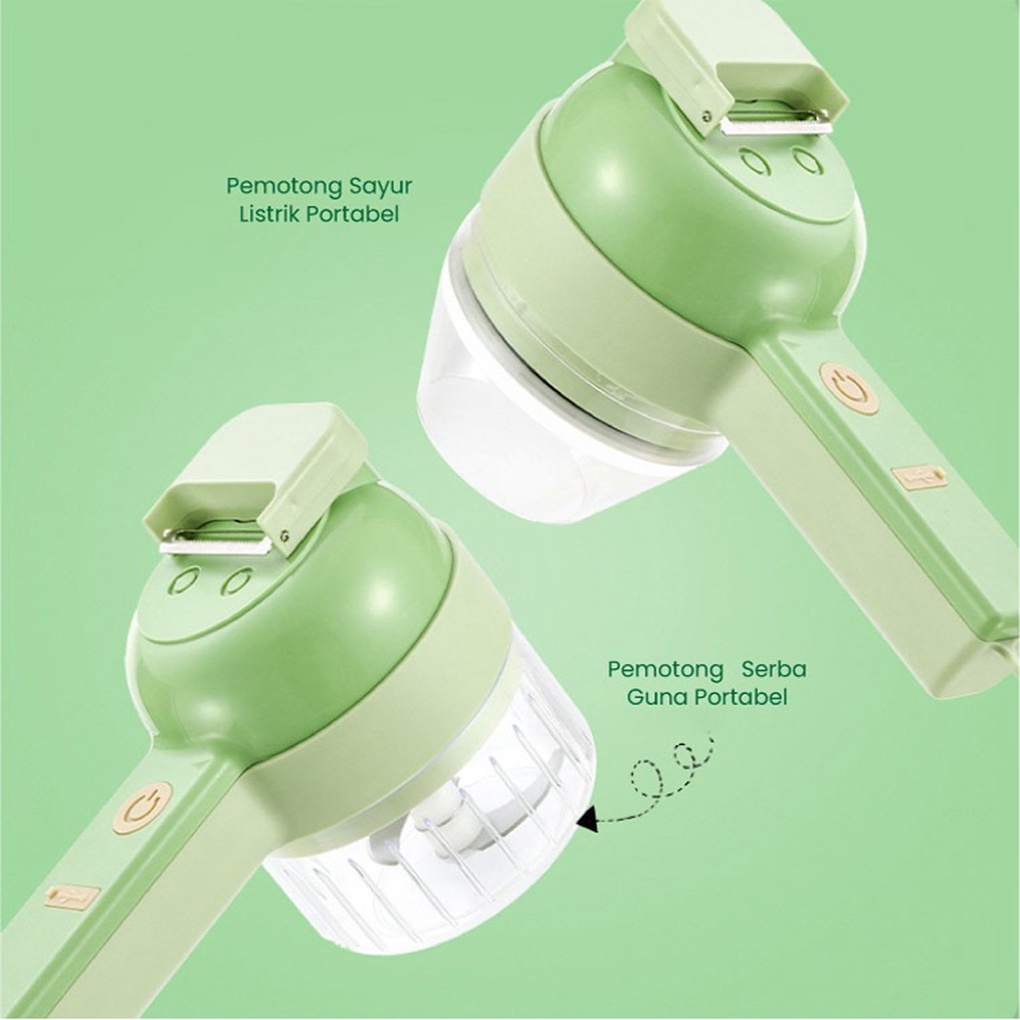 03-Blender 4in1 Food Chopper Low Carbon Life Blender Multifungsional