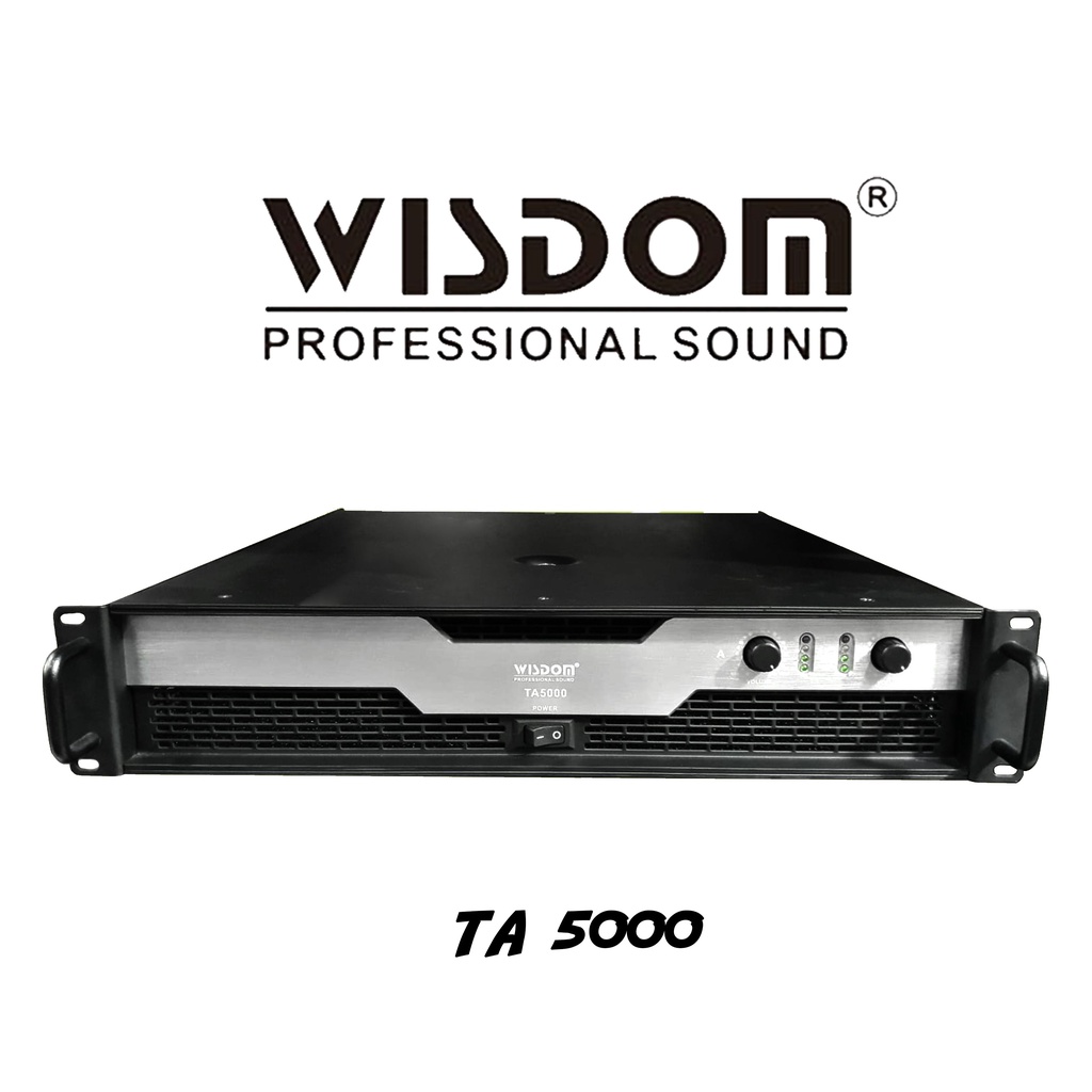 Power Amplifier Wisdom TA 5000