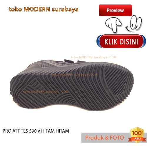 sepatu anak sekolah sneakers kets velcro PRO ATT TES 590 V