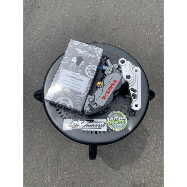 Breket brembo axial aplikasi pnp skok megapro tiger revo disc 300 320 mm m1speed