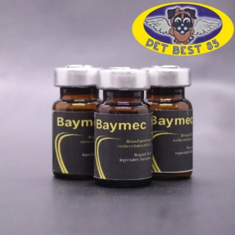 Baymec Obat Suntik Anjing 5ml Demodex,scabies,parasit,Tungau