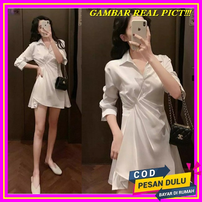 Dress Wanita Warna Merah Cabe Dress Mini Wanita Size S Dress Wanita Preloved Dress Wanita Bekas Baju