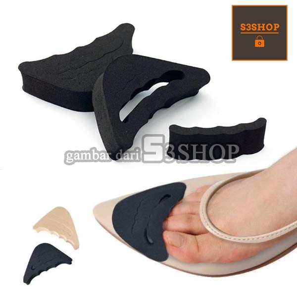 Busa Bantalan Insole Pengganjal Sepatu High Heels Pelindung Jari Kaki