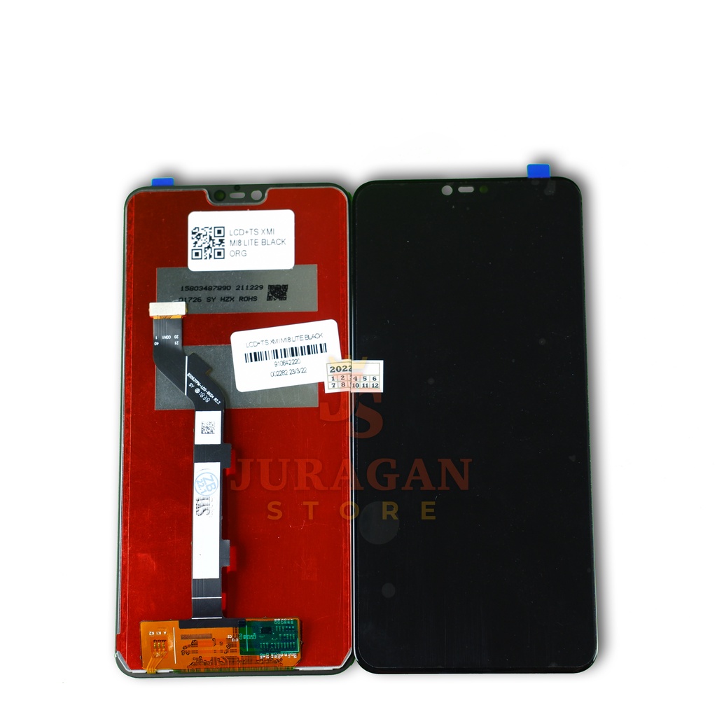 LCD TOUCHSCREEN XIAOMI MI8 LITE COMPLETE ORIGINAL