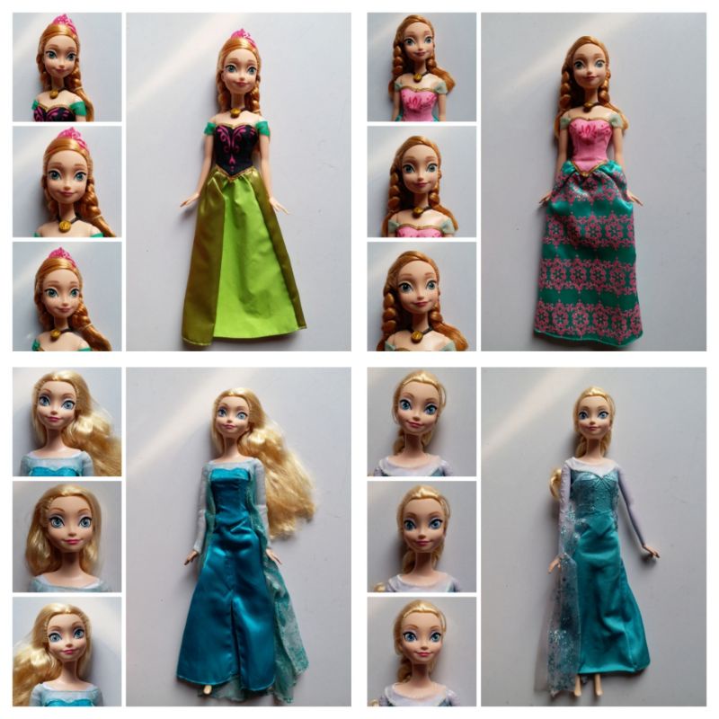 Barbie Anna frozen preloved Original