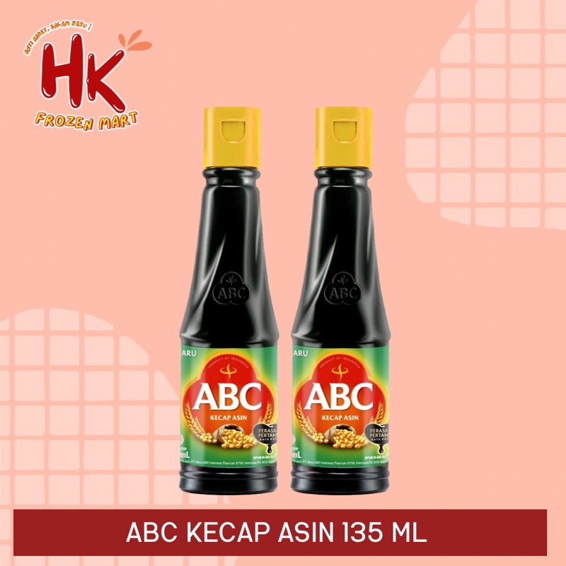 

ABC Kecap Asin 135ml | soy sauce angsa | HK FROZEN MART