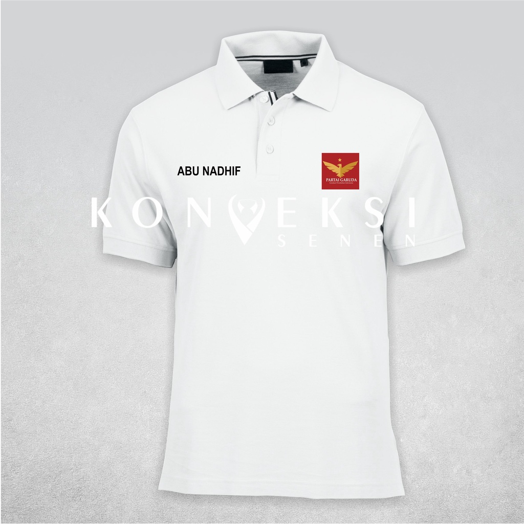 kaos terbaru Partai Garuda | kaos partai garuda | kaos polo garuda terbaru