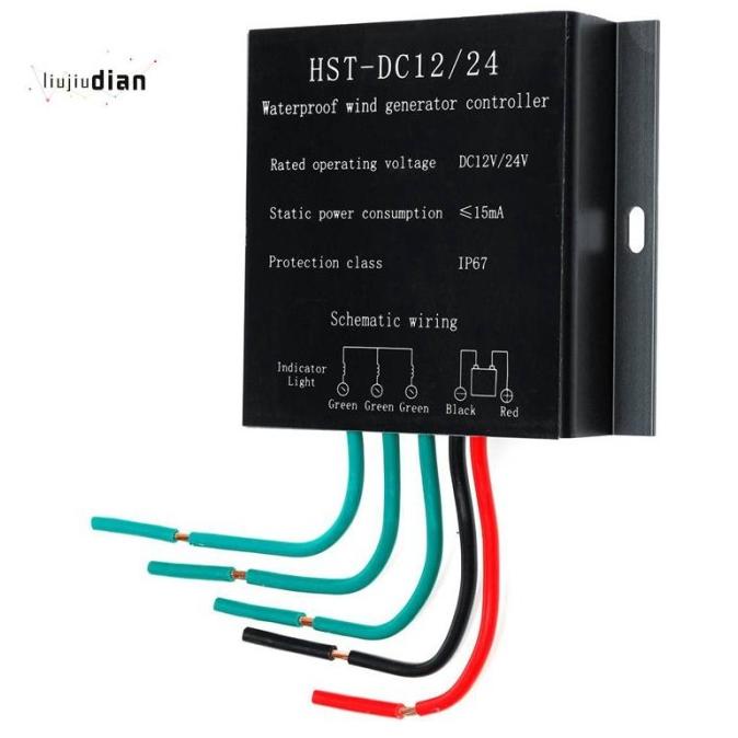 Generator Turbin Angin 12V / 24V 9000W Anti Air Tenaga Baterai