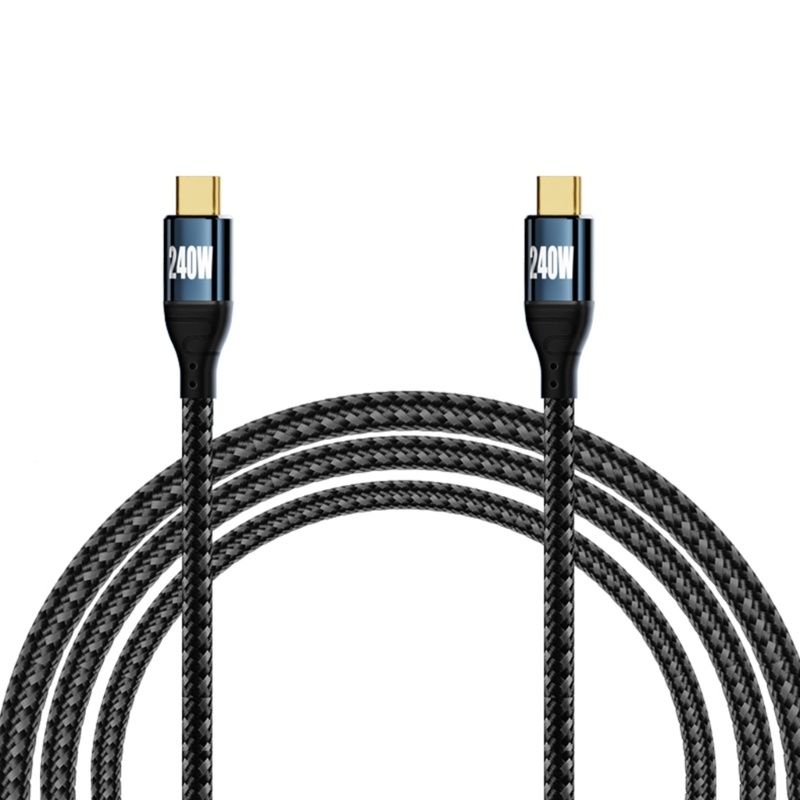 Kabel Fast Charging zzz Type-C Male to Type-C Untuk Hp Laptop Tipe C Tablet